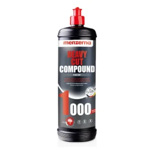 Pulimento de corte pesado Menzerna Heavy Cut Compound 1000 fórmula mejorada para corrección de pintura.