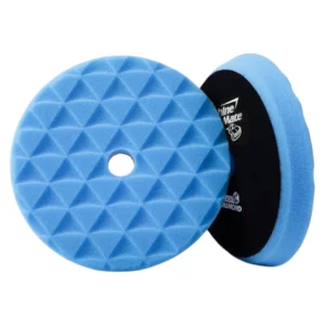 Pomo de espuma corte medio shine mate diamante azul